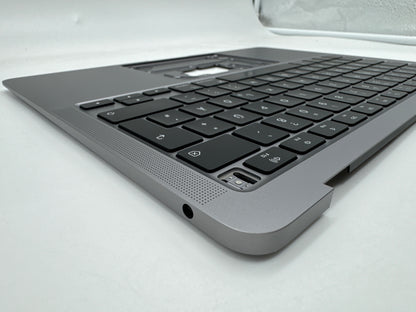 MacBook Air 13" 2020 A2179 Topcase QWERTZ Tastatur Spacegrau TOP