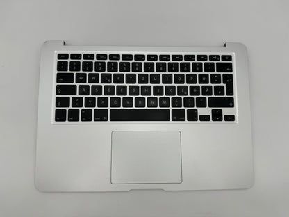 MacBook Air 13" A1466 2013 - 2017 Topcase QWERTZ Tastatur Akku Silber #T550