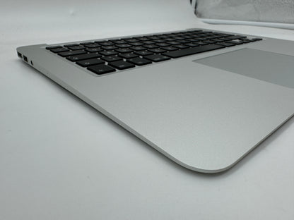 MacBook Air 13" A1466 2013 - 2017 Topcase QWERTZ Tastatur Akku Silber #T550