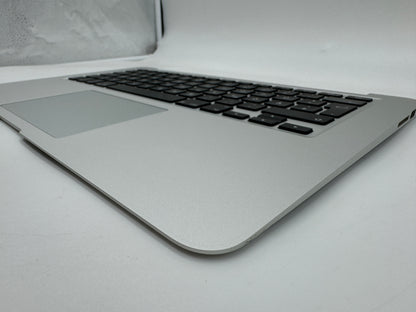 MacBook Air 13" A1466 2013 - 2017 Topcase QWERTZ Tastatur Akku Silber #T550