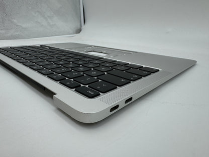 MacBook Air 13" 2020 A2179 Topcase QWERTZ Tastatur Silber #T551