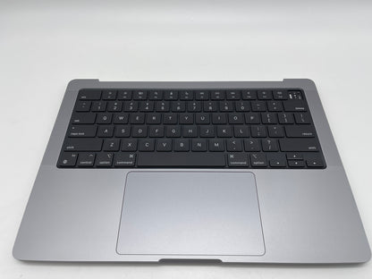 Macbook Pro 14" 2021 A2442 Topcase QWERTY Trackpad Tastatur Grau #T336