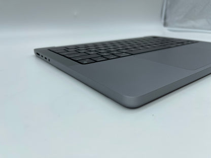 Macbook Pro 14" 2021 A2442 Topcase QWERTY Trackpad Tastatur Grau #T336