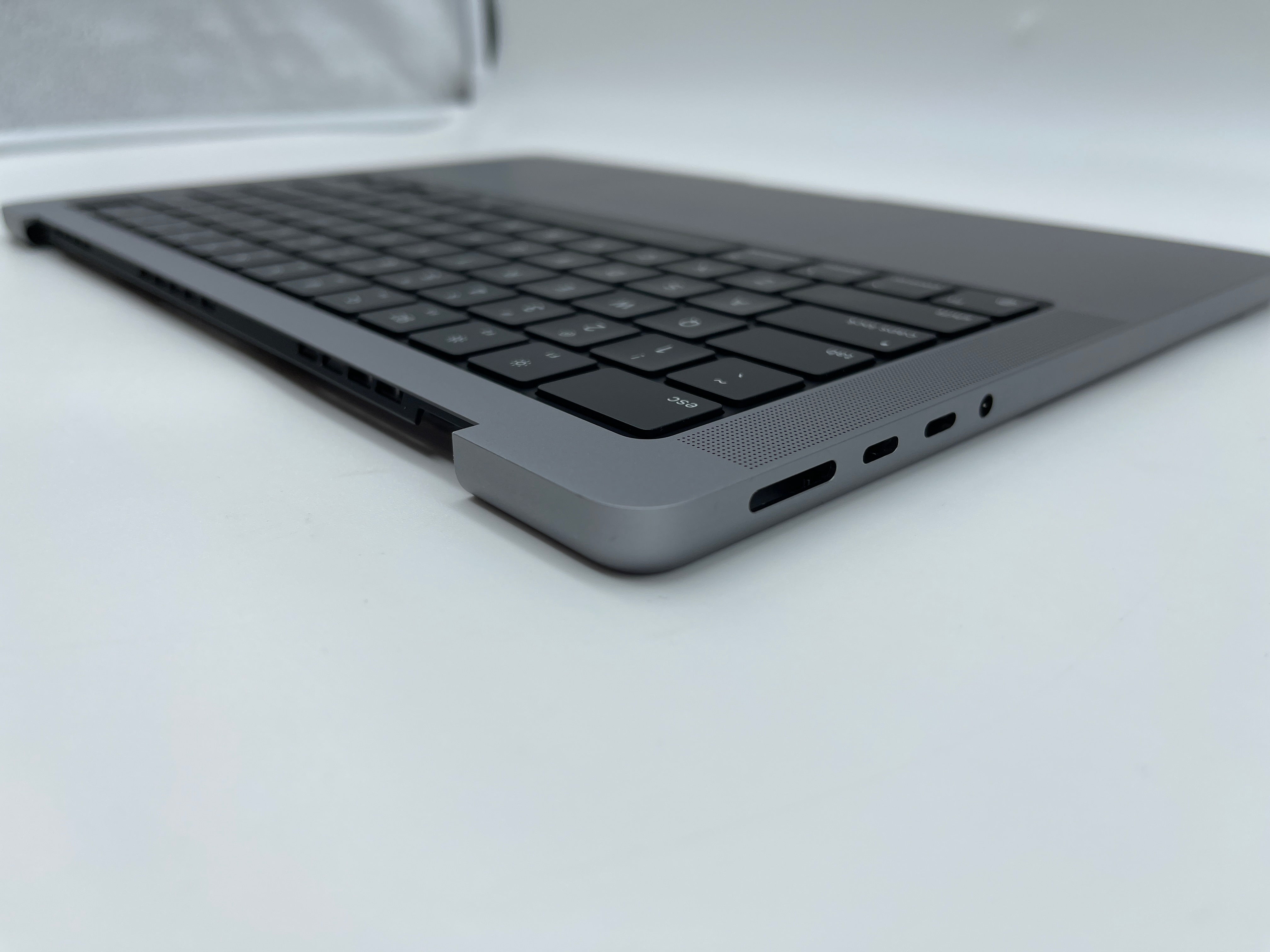 Macbook Pro 14" 2021 A2442 Topcase QWERTY Trackpad Tastatur Grau #T336