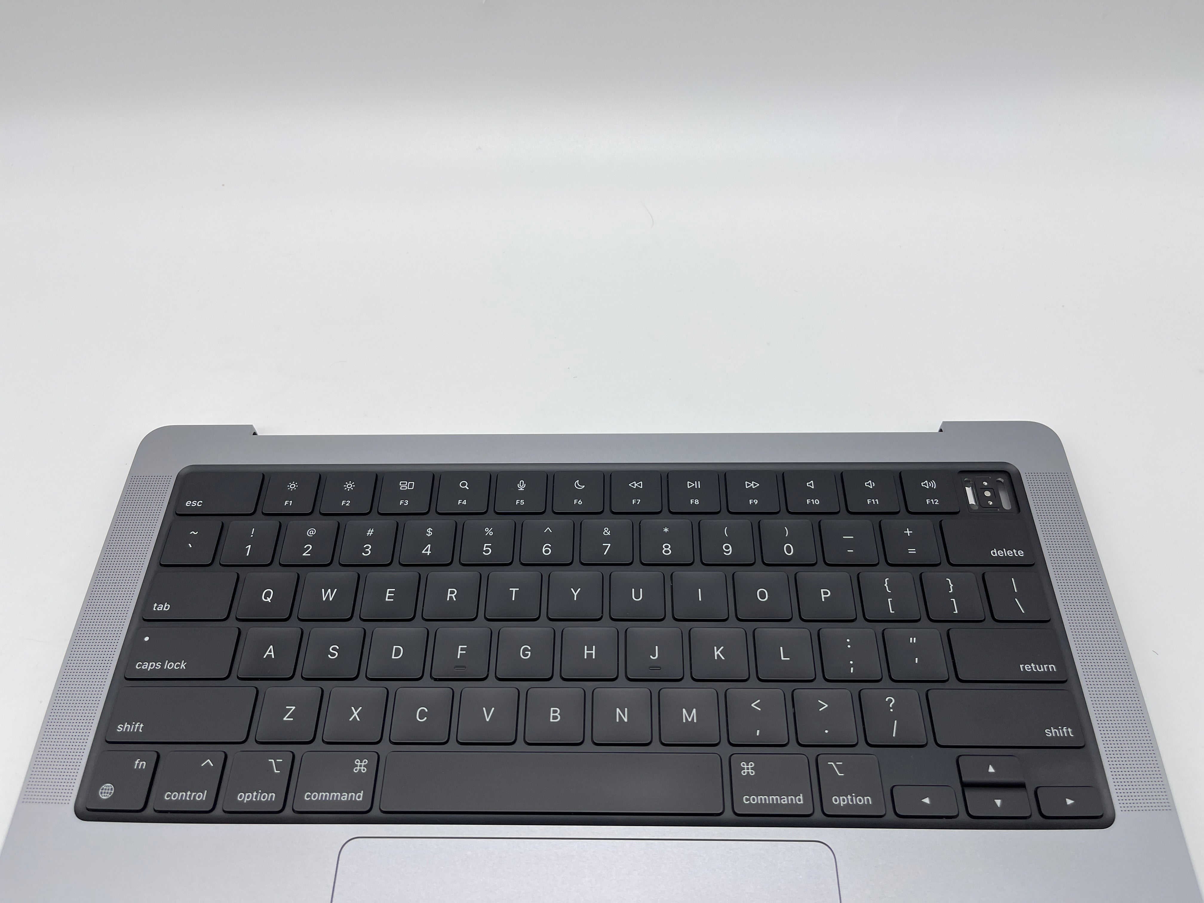 Macbook Pro 14" 2021 A2442 Topcase QWERTY Trackpad Tastatur Grau #T338