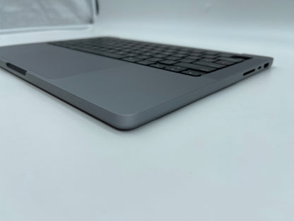 Macbook Pro 14" 2021 A2442 Topcase QWERTY Trackpad Tastatur Grau #T338