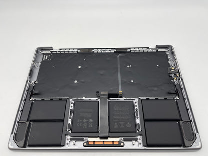 Macbook Pro 14" 2021 A2442 Topcase QWERTY Trackpad Tastatur Grau #T338