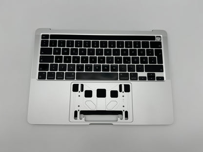 Macbook Pro 13" 2020 A2338 Topcase Akku Tastatur Silber #T559