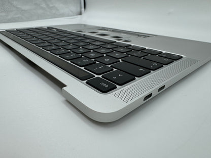 Macbook Pro 13" 2020 A2338 Topcase Akku Tastatur Silber #T559