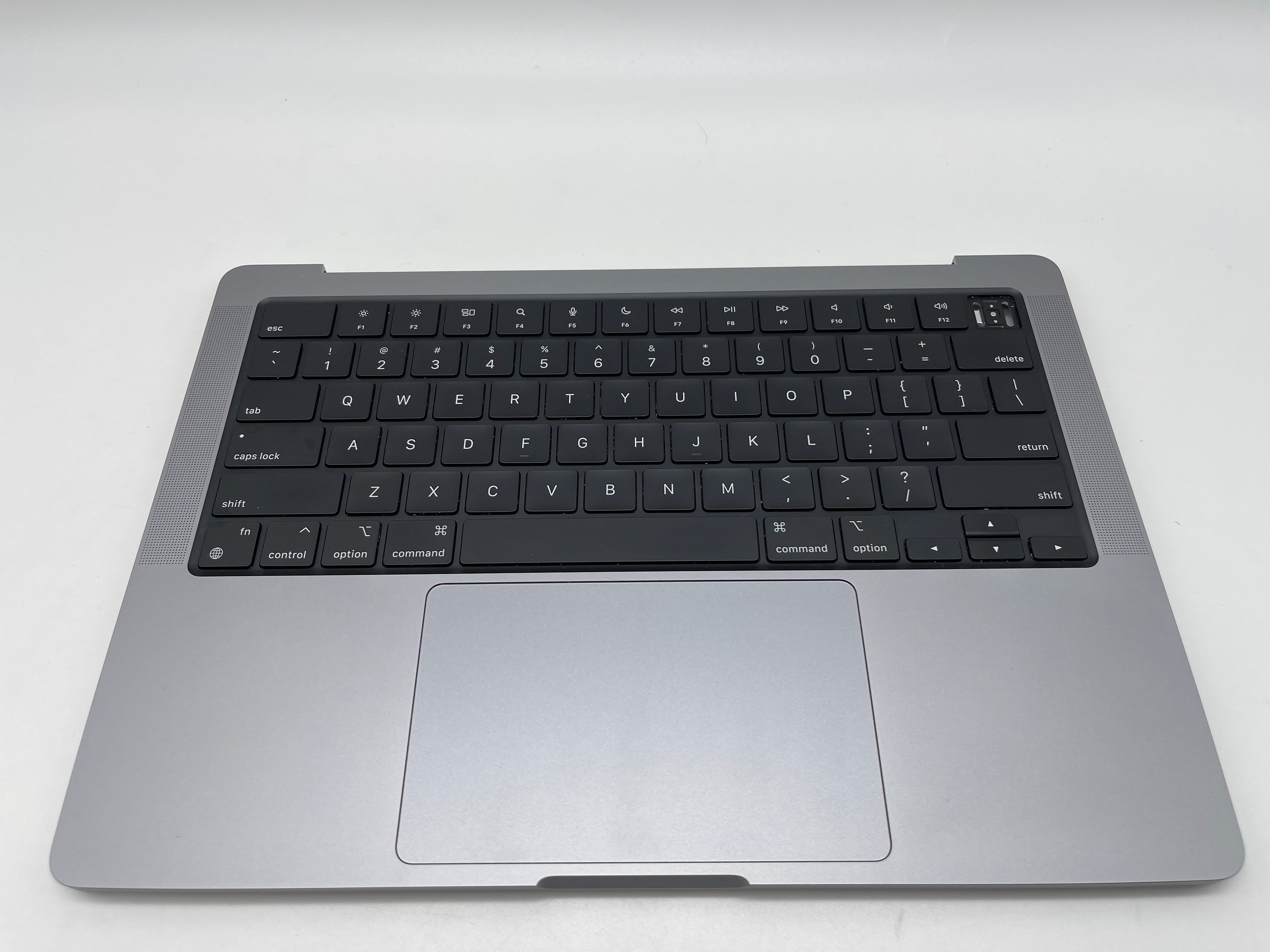 Macbook Pro 14" 2021 A2442 Topcase QWERTY Trackpad Tastatur Grau #T341