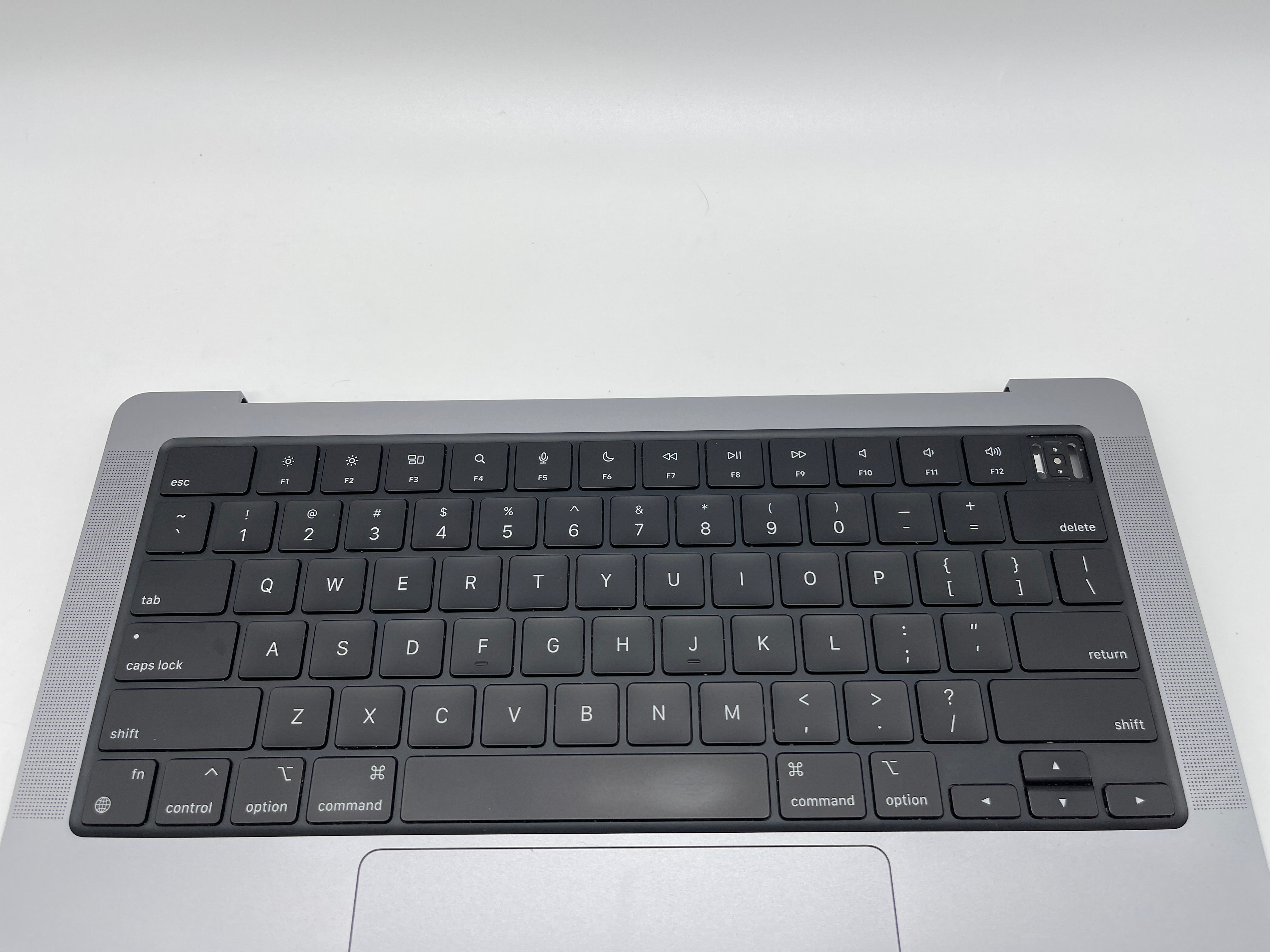 Macbook Pro 14" 2021 A2442 Topcase QWERTY Trackpad Tastatur Grau #T341