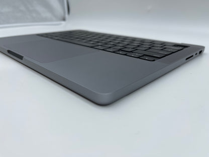 Macbook Pro 14" 2021 A2442 Topcase QWERTY Trackpad Tastatur Grau #T341