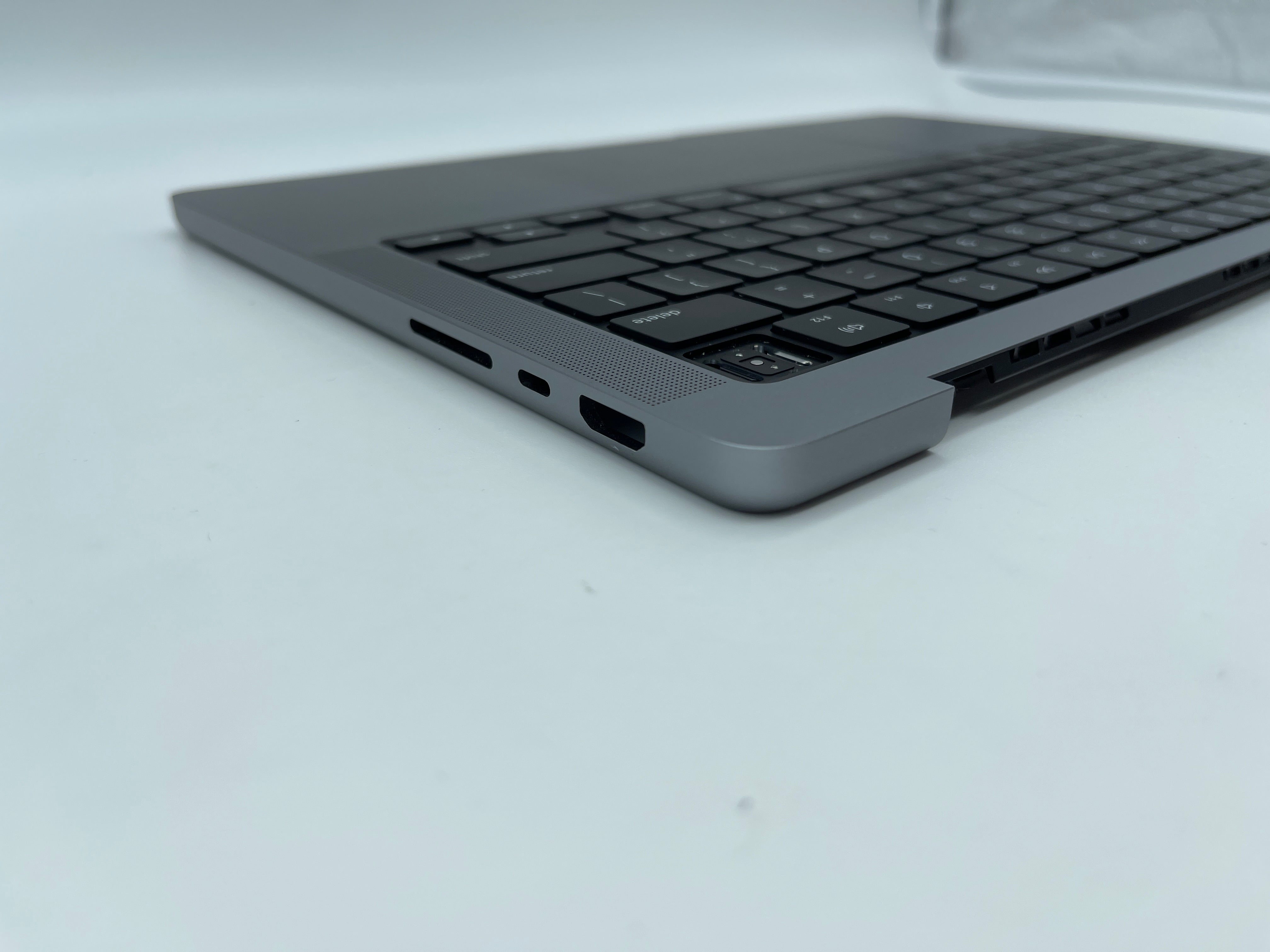 Macbook Pro 14" 2021 A2442 Topcase QWERTY Trackpad Tastatur Grau #T341