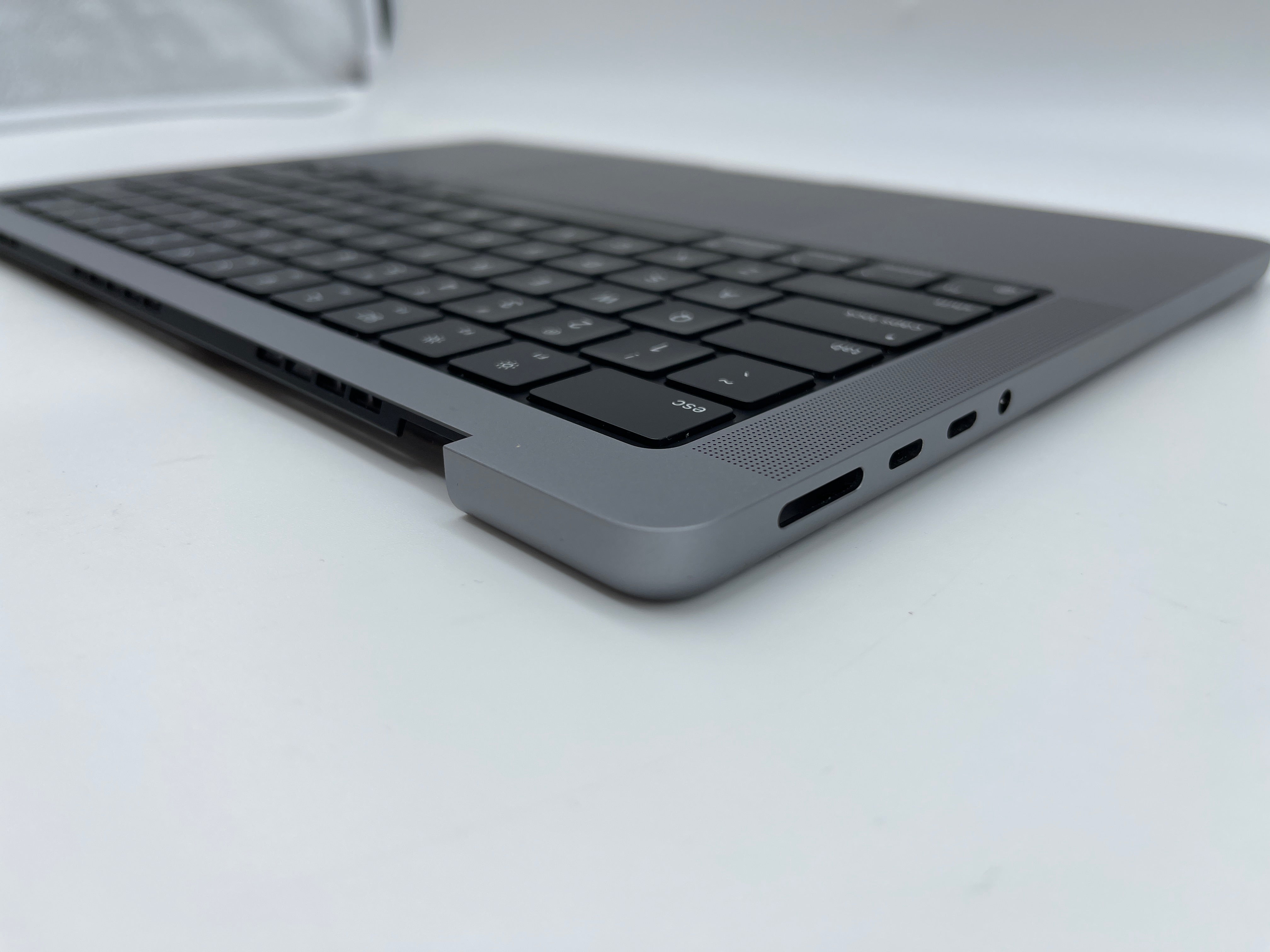 Macbook Pro 14" 2021 A2442 Topcase QWERTY Trackpad Tastatur Grau #T341