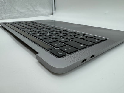 Macbook Pro 13" A2251 2020 Topcase Trackpad Akku Tastatur Spacegrau #T562