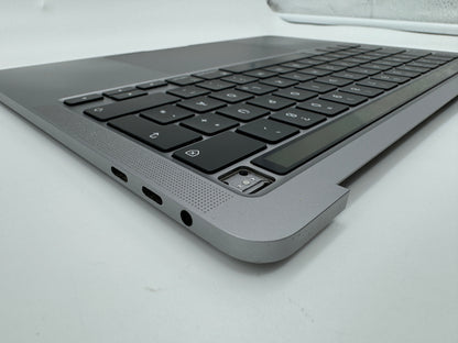 Macbook Pro 13" A2251 2020 Topcase Trackpad Akku Tastatur Spacegrau #T563