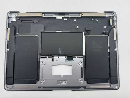 MacBook Air 13" 2020 A2337 Topcase QWERTZ Trackpad Tastatur Grau #T939