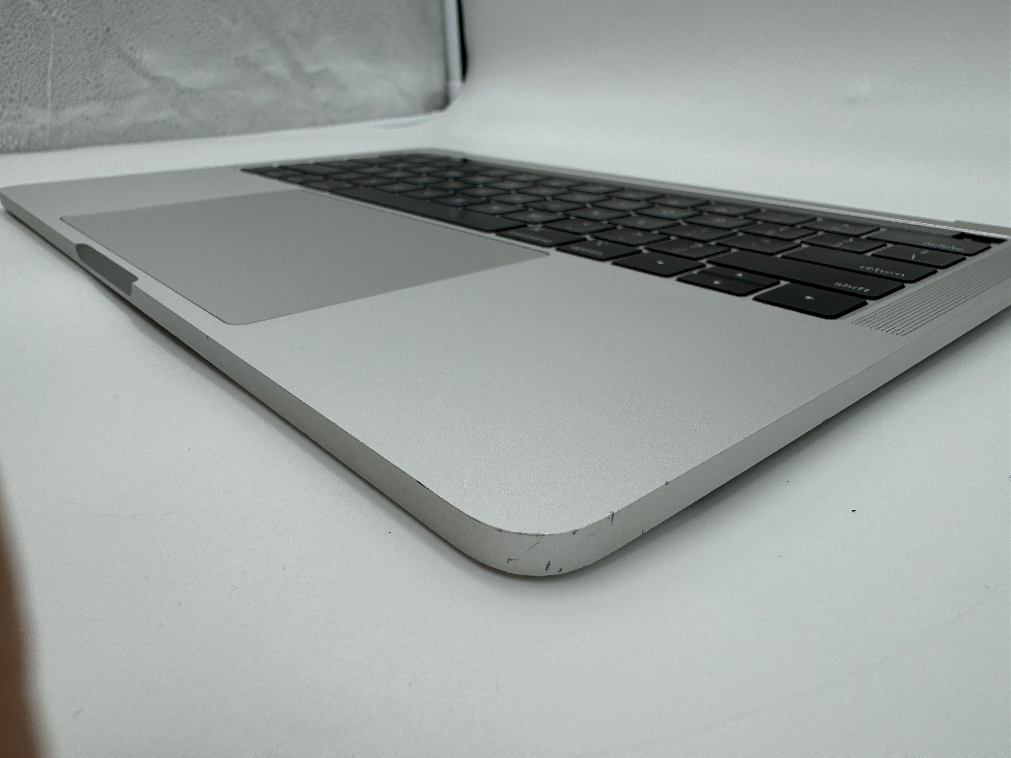 Macbook Pro 13" A1989 2018 2019 Topcase Tastatur Akku Trackpad Silber #T596