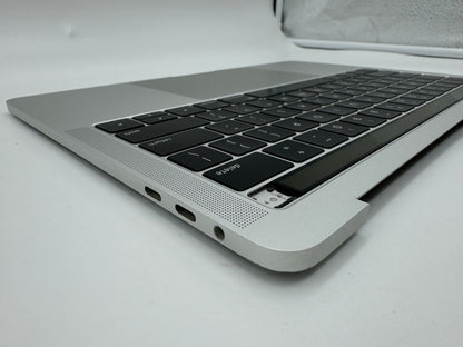 Macbook Pro 13" A1989 2018 2019 Topcase Tastatur Akku Trackpad Silber #T596