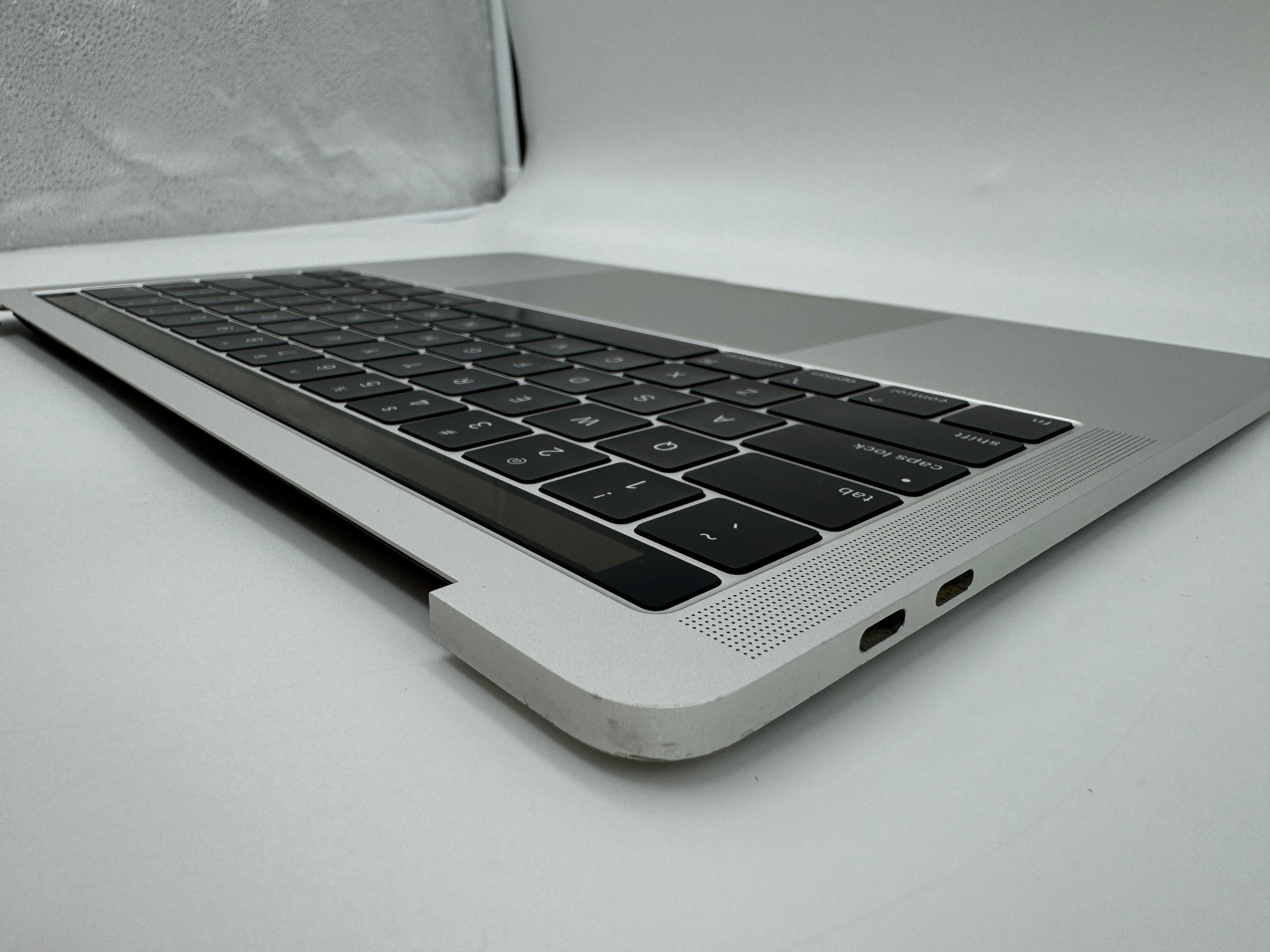 Macbook Pro 13" A1989 2018 2019 Topcase Tastatur Akku Trackpad Silber #T596