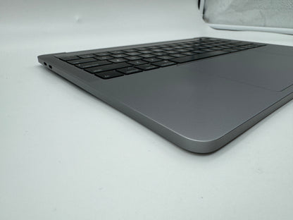 Macbook Pro 13" A2159 2019 Topcase Tastatur QWERTY Trackpad Grau #T571