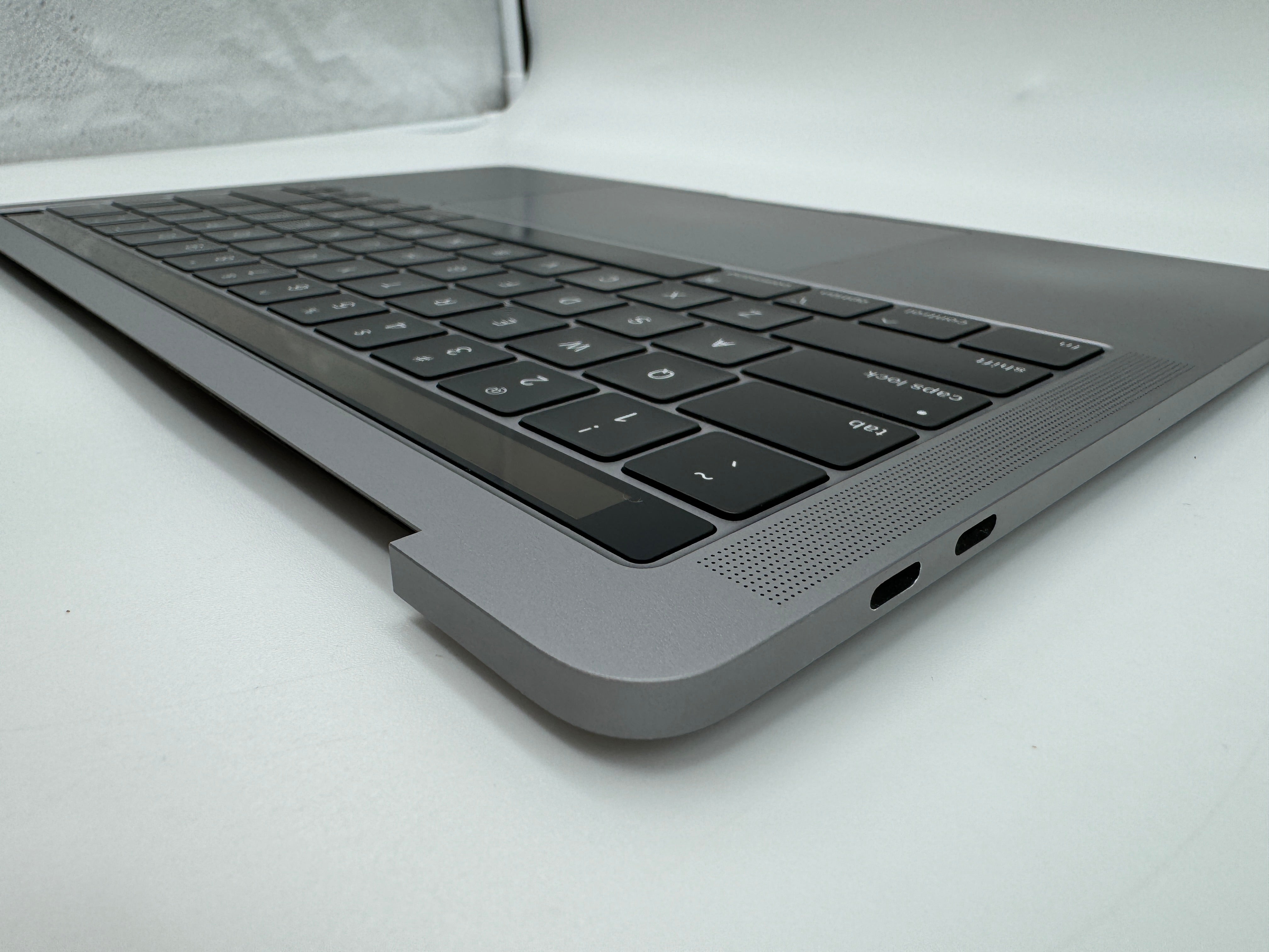 Macbook Pro 13" A2159 2019 Topcase Tastatur QWERTY Trackpad Grau #T571