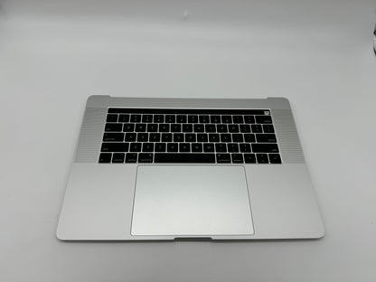 Macbook Pro 15" 2018 2019 A1990 Topcase Trackpad Tastatur Silber #T573