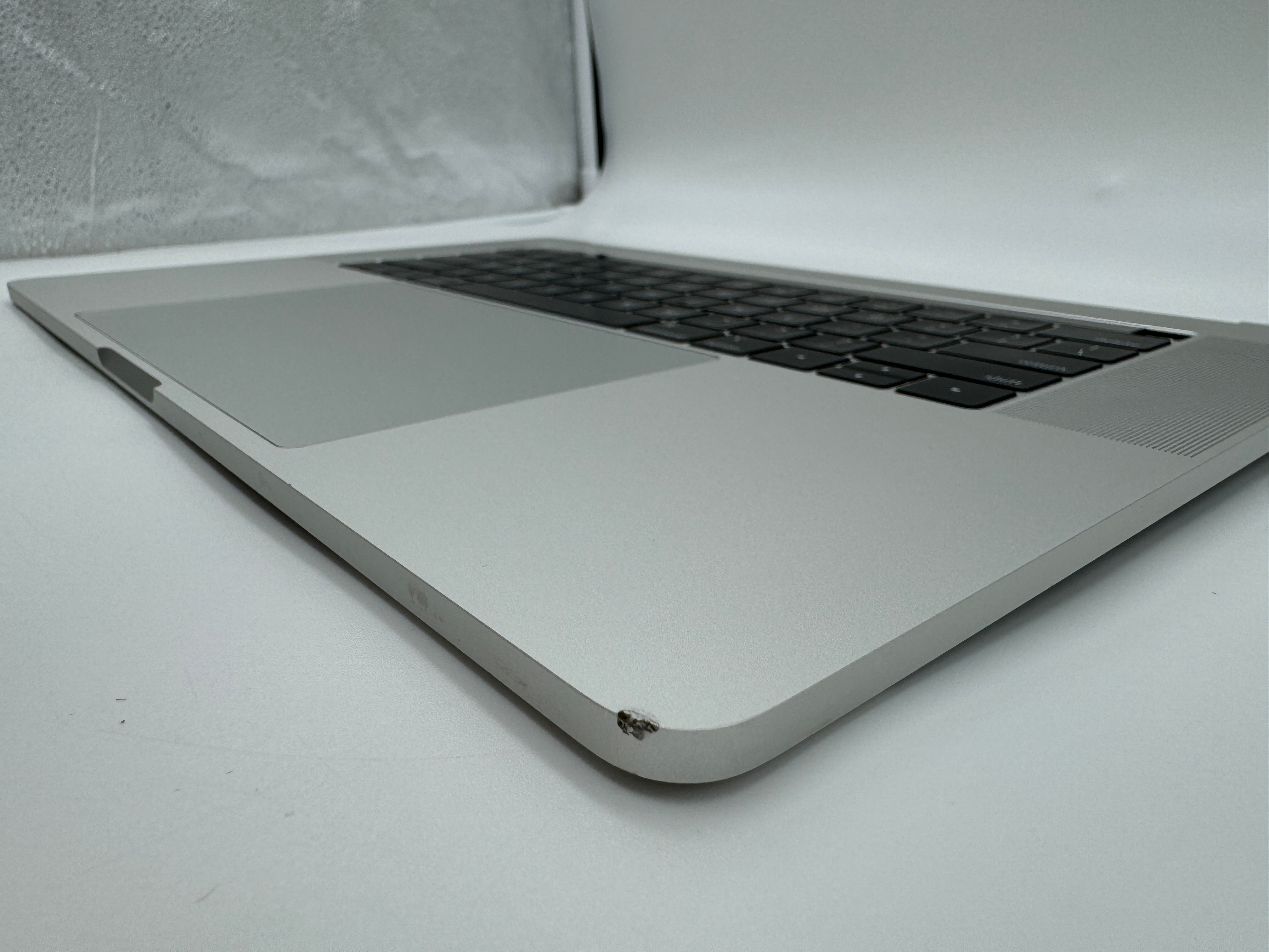 Macbook Pro 15" 2018 2019 A1990 Topcase Trackpad Tastatur Silber #T573