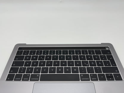 Macbook Pro 13" 2016 2017 A1706 Topcase Trackpad Tastatur Spacegrau #T581