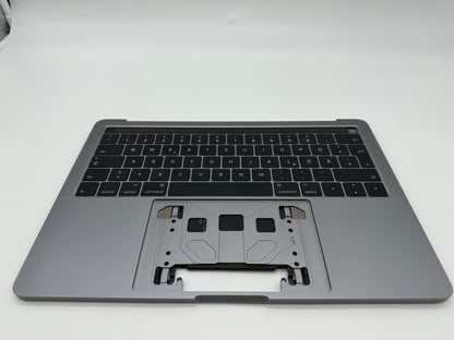 Macbook Pro 13" 2016 2017 A1706 Topcase Akku Tastatur Spacegrau #T582