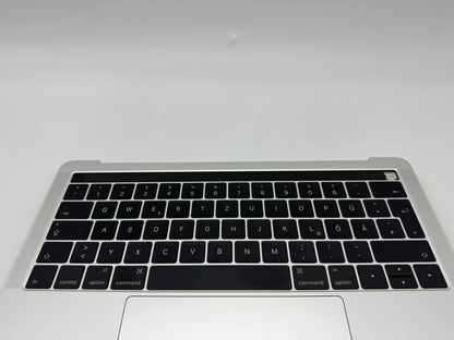 Macbook Pro 13" 2016 2017 A1706 Topcase Trackpad Gehäuse Silber #T583