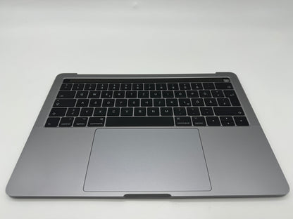 Macbook Pro 13" 2016 2017 A1706 Topcase Trackpad Tastatur Grau #T584