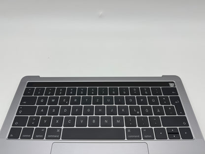 Macbook Pro 13" 2016 2017 A1706 Topcase Akku Tastatur Spacegrau #T591