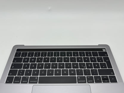 Macbook Pro 13" 2016 2017 A1706 Topcase Akku Tastatur Spacegrau #T592