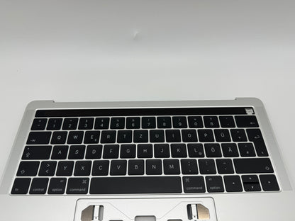 Macbook Pro 13" 2016 2017 A1706 Topcase Gehäuse Silber #T594