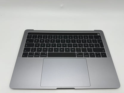 Macbook Pro 13" 2016 2017 A1706 Topcase Akku Tastatur Spacegrau #T595