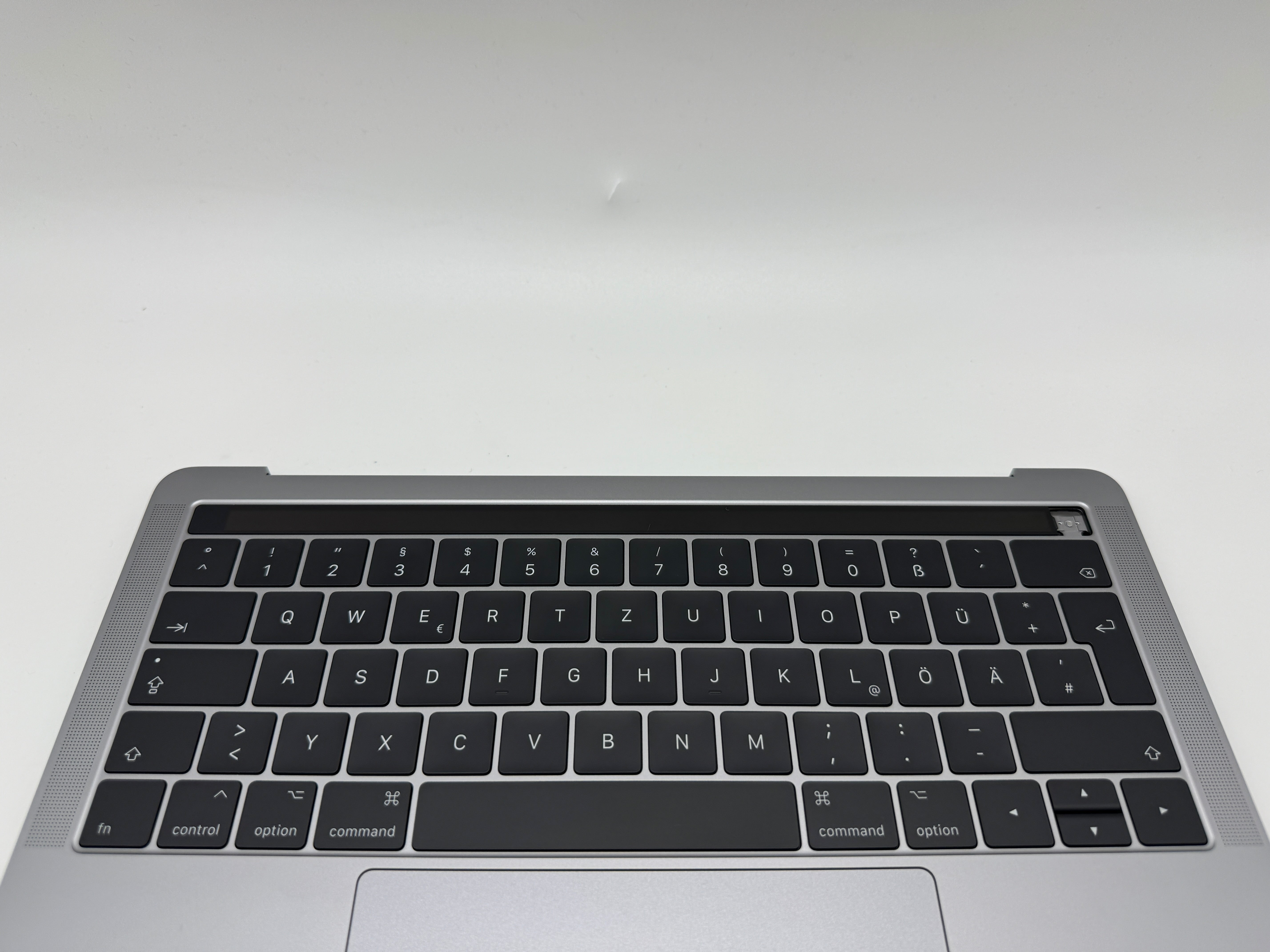 Macbook Pro 13" 2016 2017 A1706 Topcase Akku Tastatur Spacegrau #T595