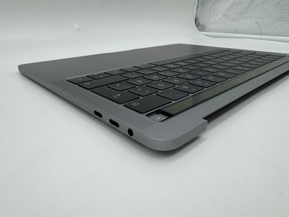 Macbook Pro 13" 2016 2017 A1706 Topcase Akku Tastatur Spacegrau #T595