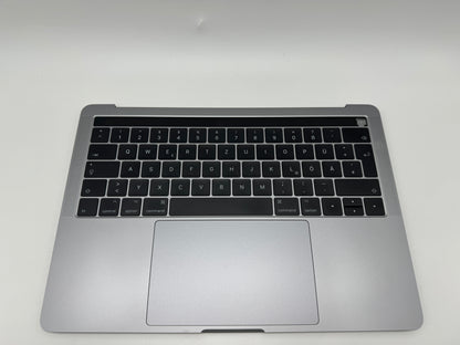 Macbook Pro 13" 2016 2017 A1706 Topcase Akku Tastatur Spacegrau #T600