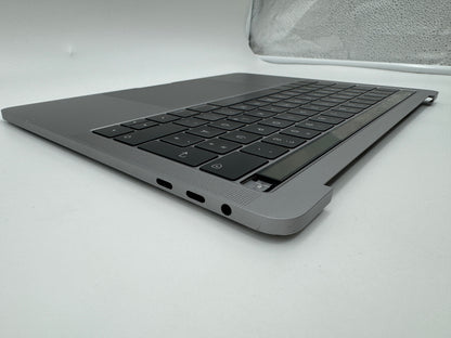 Macbook Pro 13" 2016 2017 A1706 Topcase Akku Tastatur Spacegrau #T601