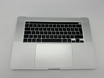 MacBook Pro 16" 2019 A2141 Silber Akku Topcase Tastatur QWERTZ #T579