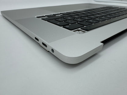 MacBook Pro 16" 2019 A2141 Silber Akku Topcase Tastatur QWERTZ #T579