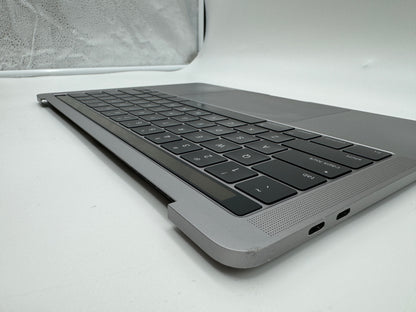 Macbook Pro 13" 2016 2017 A1706 Topcase Trackpad Gehäuse Spacegrau #T603