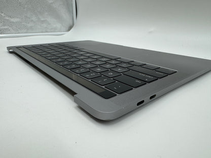 Macbook Pro 13" 2016 2017 A1706 Topcase Trackpad Gehäuse Spacegrau #T605