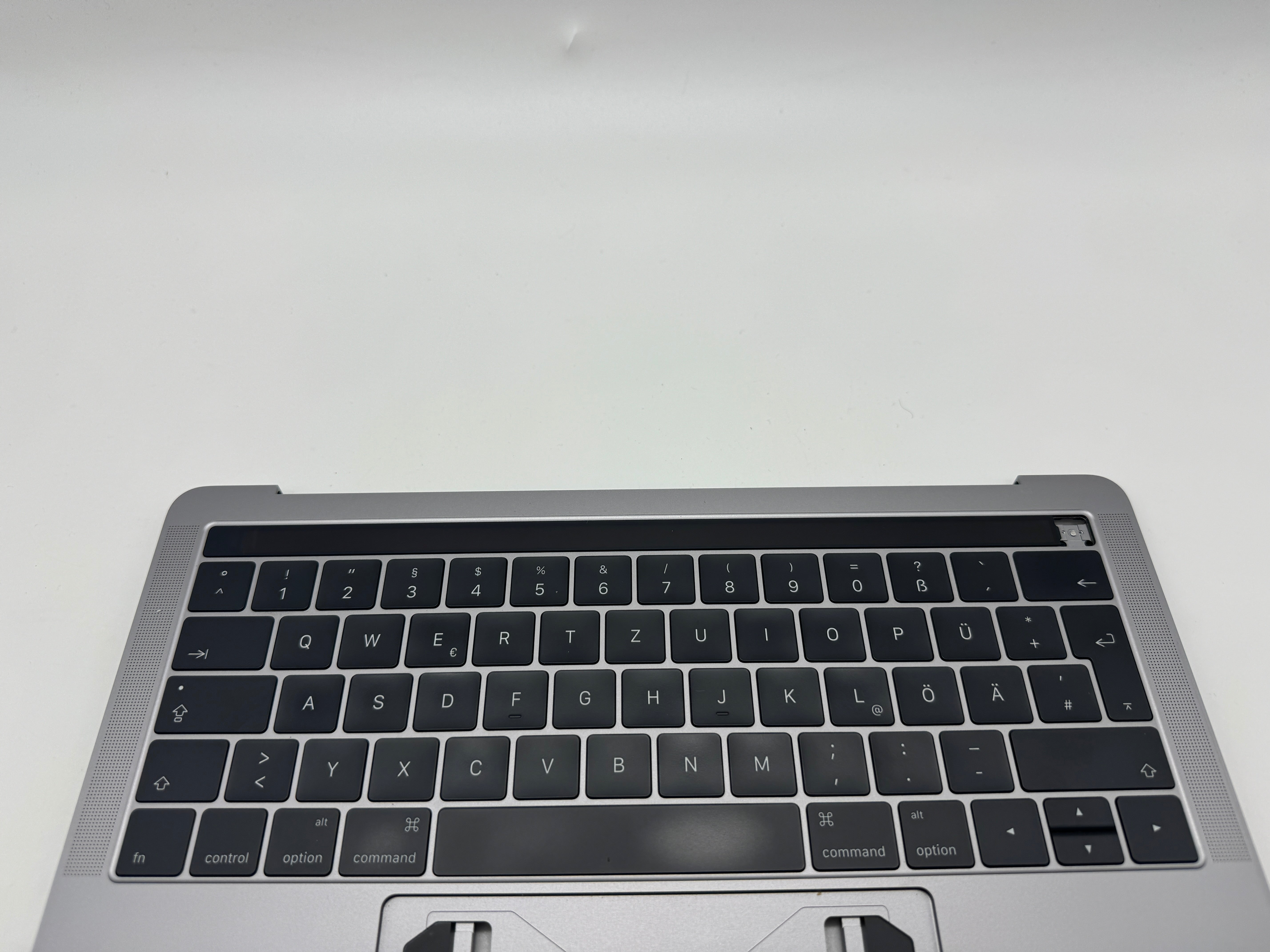 Macbook Pro 13" 2016 2017 A1706 Topcase Tastatur QWERTZ Spacegrau #T606