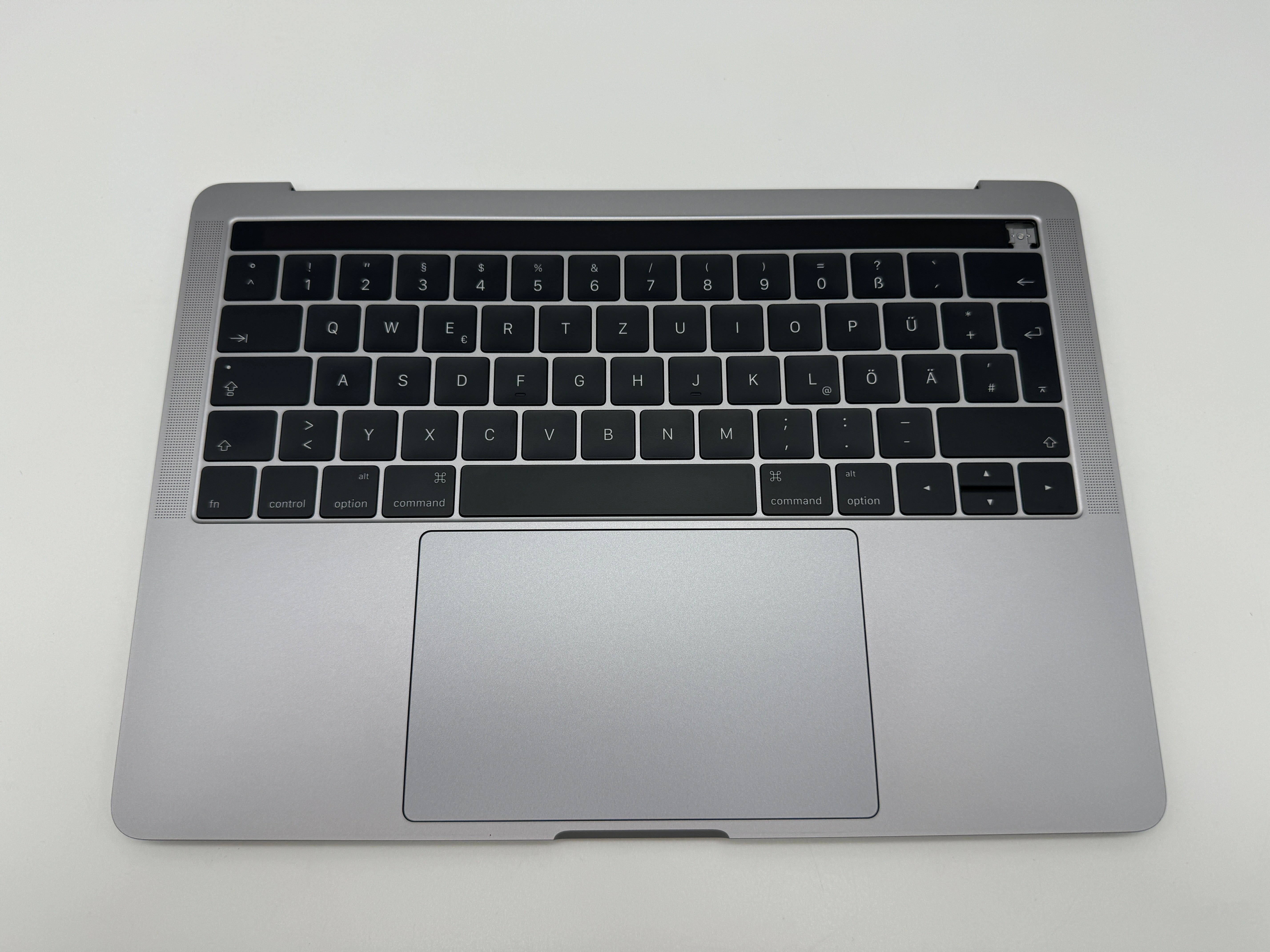 Macbook Pro 13" 2016 2017 A1706 Topcase Trackpad Tastatur Grau #T580