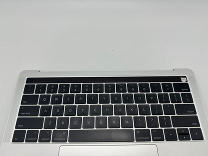 Macbook Pro 13" 2016 2017 A1706 Topcase Trackpad Akku Gehäuse Silber #T610