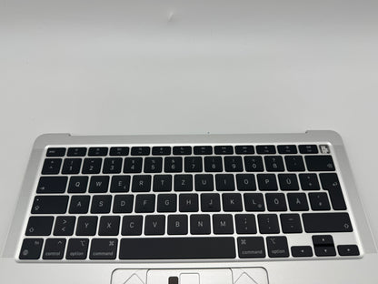 MacBook Air 13" 2020 A2337 Topcase Tastatur Akku QWERTZ Silber