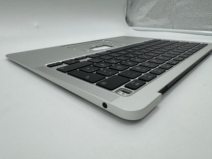 MacBook Air 13" 2020 A2337 Topcase Tastatur Akku QWERTZ Silber