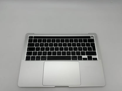 Macbook Pro 13" A2289 2020 Topcase Tastatur Trackpad Silber Akku #T612